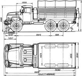 Чертеж ЗИЛ-131
