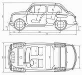 Чертеж ЗАЗ-965