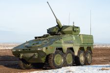 GTK Boxer с башней Rafael Advanced Defense Systems Samson Mk II RCT