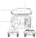 Чертеж JagdPz IV/70(V)