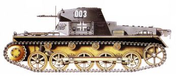 Силуэт PzKpfw I&nbsp;Ausf.B