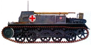 Силуэт . Санитарный вариант Pz I Ausf.B