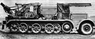 Полугусеничный бронированный тягач Sd.Kfz. 9/2