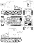 Чертеж Sturmpanzer I