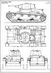 Чертеж лёгкого танка 7TP