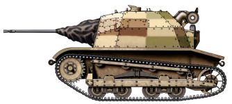 Силуэт TKS с 20-мм орудием