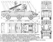 Чертеж зенитно ракетного комплекса «Оса-АКМ»