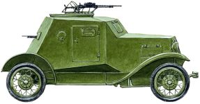 Силуэт бронеавтомобиля Д-12