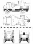 Чертеж бронеавтомобиля Гарфорд-Путилов