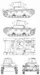Чертеж огнеметного танка&nbsp;ХТ-133 (ОТ-133)