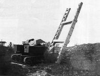 Т-27 устанавливает мост