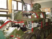 Разрез танка Т-54