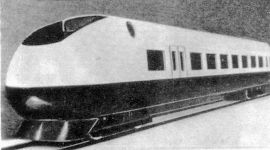 Дизайн проект сверхскоростного поезда ЭР-200, 1964 год