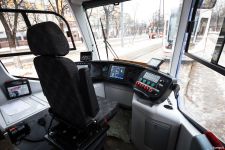 Кабина трамвая Витязь